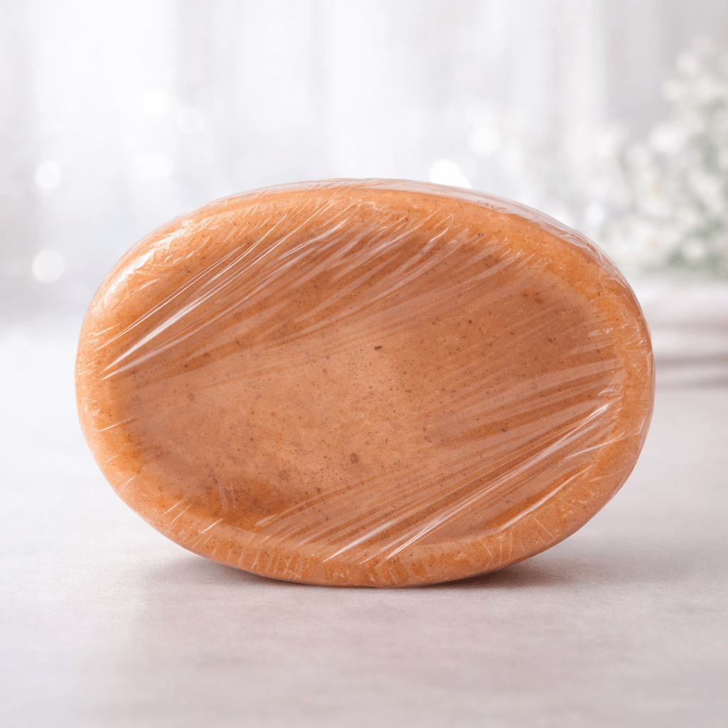 Haldi Chandan Soap – Natural Skin Brightening and Anti - Acne Ayurvedic Bath Soap - TIRTHAS