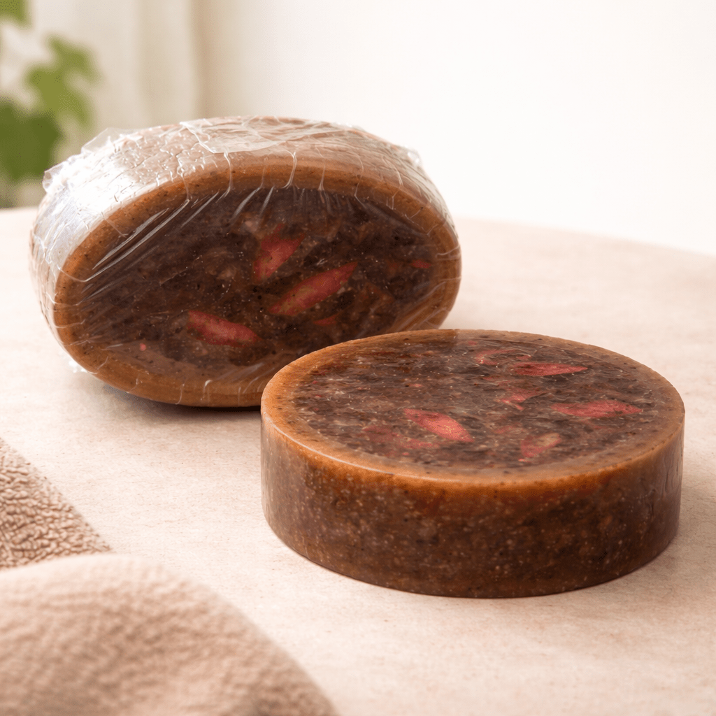Anti Acne Soap | Aloeveda | Clearing Acne Treats Uneven Skin Tone and Pimples Reduces Scares | 100 Gm - TIRTHAS