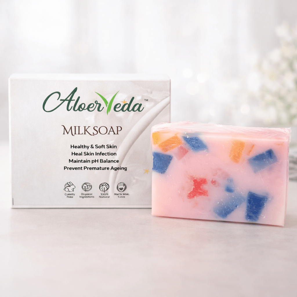 Milk Soap Healthy and Soft Skin Heal Skin Infection - TIRTHAS